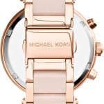 Michael Kors Parker Stainless Steel Watch With Glitz Accents